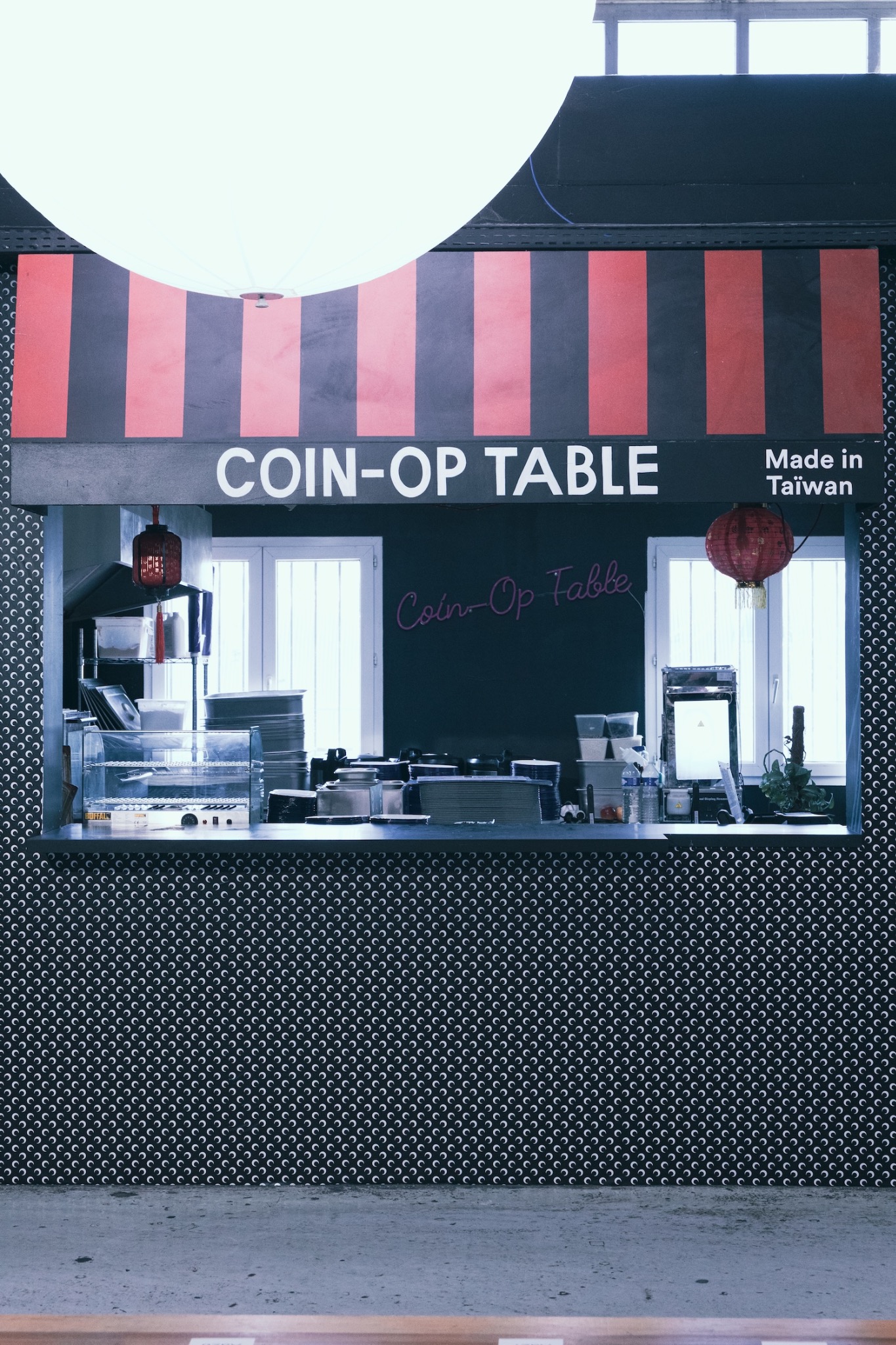 Comptoir événementiel Coin-Op Table
